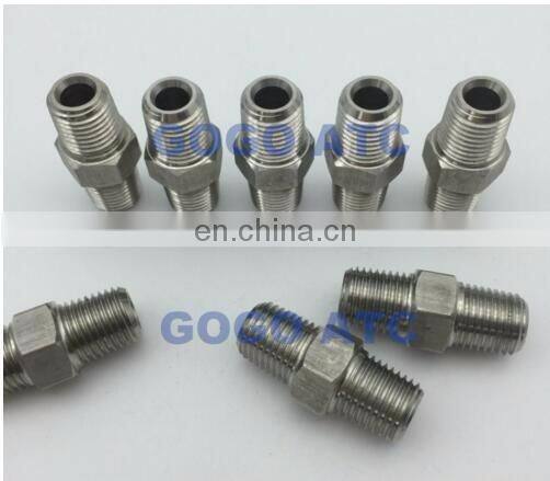 Quick coupler ZG3/8 male thread O.D 6 8 10 12 mm 1/4 3/8 1/2 inch hard tube stainless steel Right angle elbow connector fitting