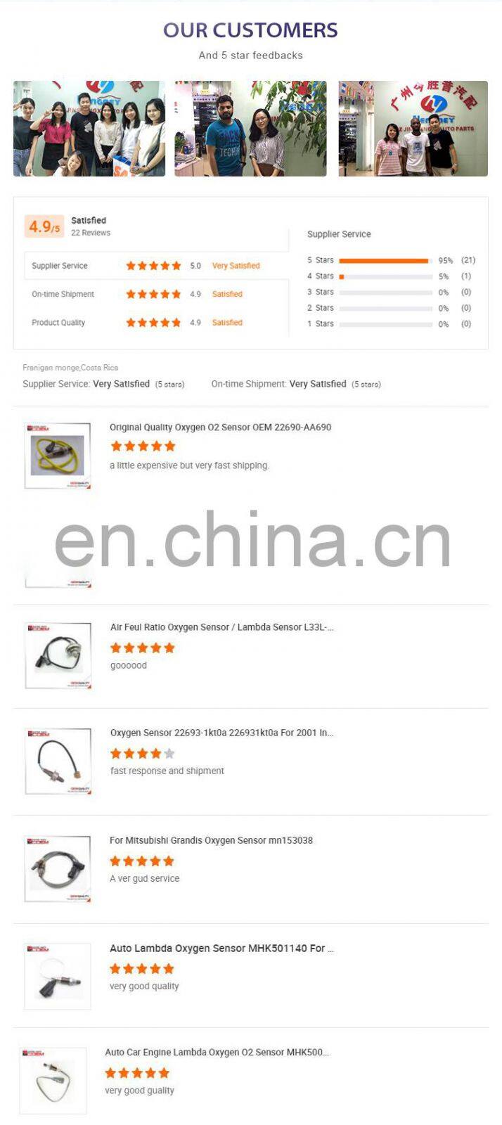 high energy 89465-52430 8946552430 For 2000-2005 TOYOTA Echo  Engine oxygen o2 sensor