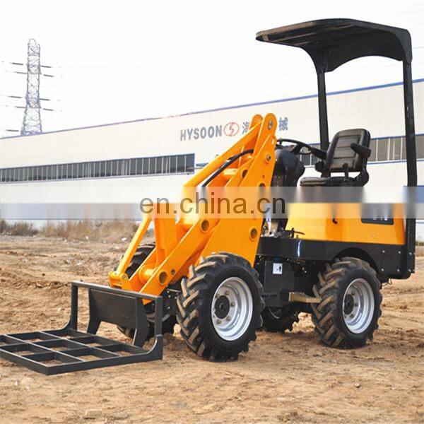 HYSOON mini forklift front end loader HD10L