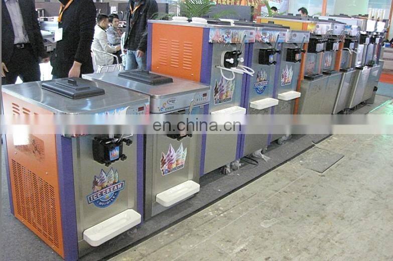 FOUR colors rainbow Ice cream machine 100% natural and healthy food