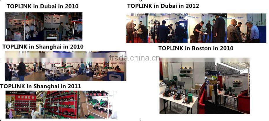 Plastic extruding equipment with Metabo motor and TOPLINK hot air gun