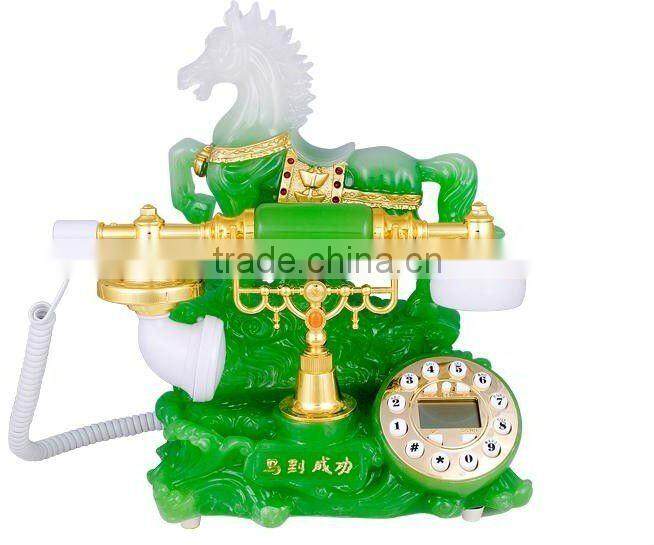 Wooden antique telephone,old style phone,history corded telephone