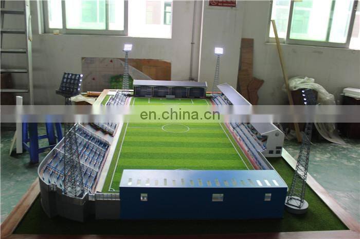 Guangzhou model making Gold stone stadium model in England for layout/sale
