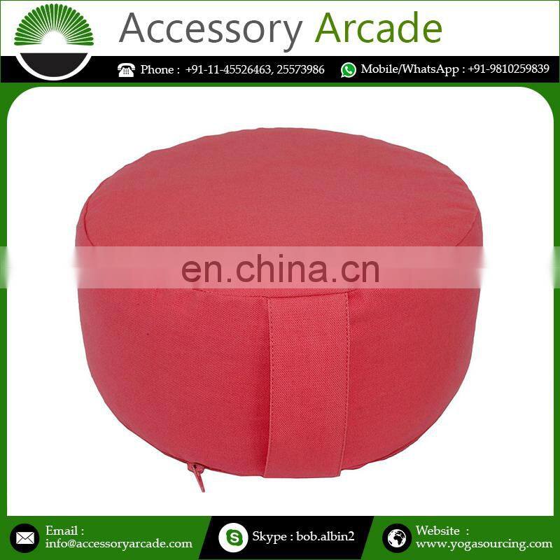 Standard Material Made Chakra Zafu Meditation Cushion for Yoga Buy From Lead Supplier