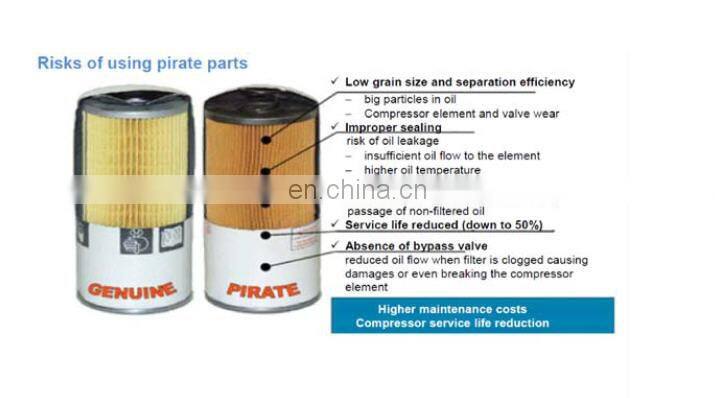 Genius Liutech Compressor Original Spare Parts Oil Separator for LUY120D-13 2205177466 Carton Box 6 Months ISO9001 CN;GUN High