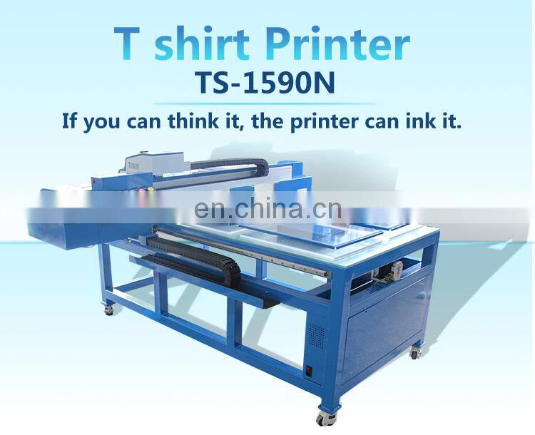 4 stations TS1590N garment textile t shirt printer