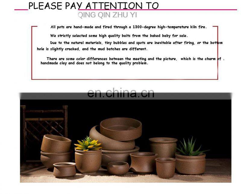 Jingdezhen high temperature burning handmade porcelain flower succulent pots