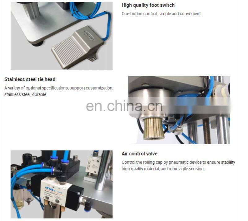 YTK-PCM100 Semi-Automatic Pneumatic Perfume Crimping Machine