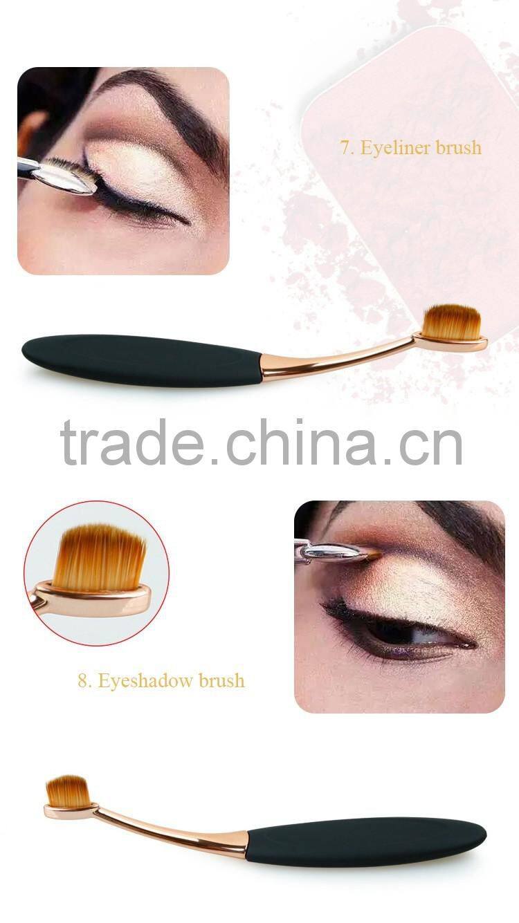 Best personalized10Pieces Custom Logo Cosmetic Brush Makeup Brushes