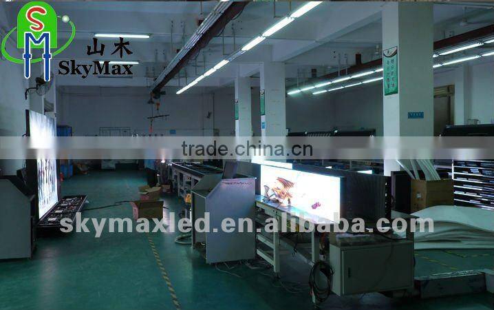 P7.62 electrionic indoor advertising led full color display