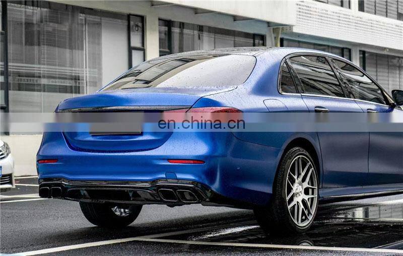 Runde New Arrival For 2021 Mercedes-Benz E-Class W213 Upgrade E63S Wide Body Kit Front Bumper Rear Bumper Hood Fender