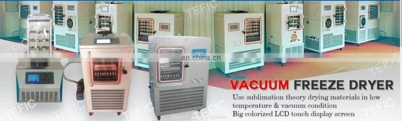 CIP, SIP pharmaceutical industrial vacuum freeze dryer lyophilizer manufacturer, Industrial vacuum freeze dryer for vials