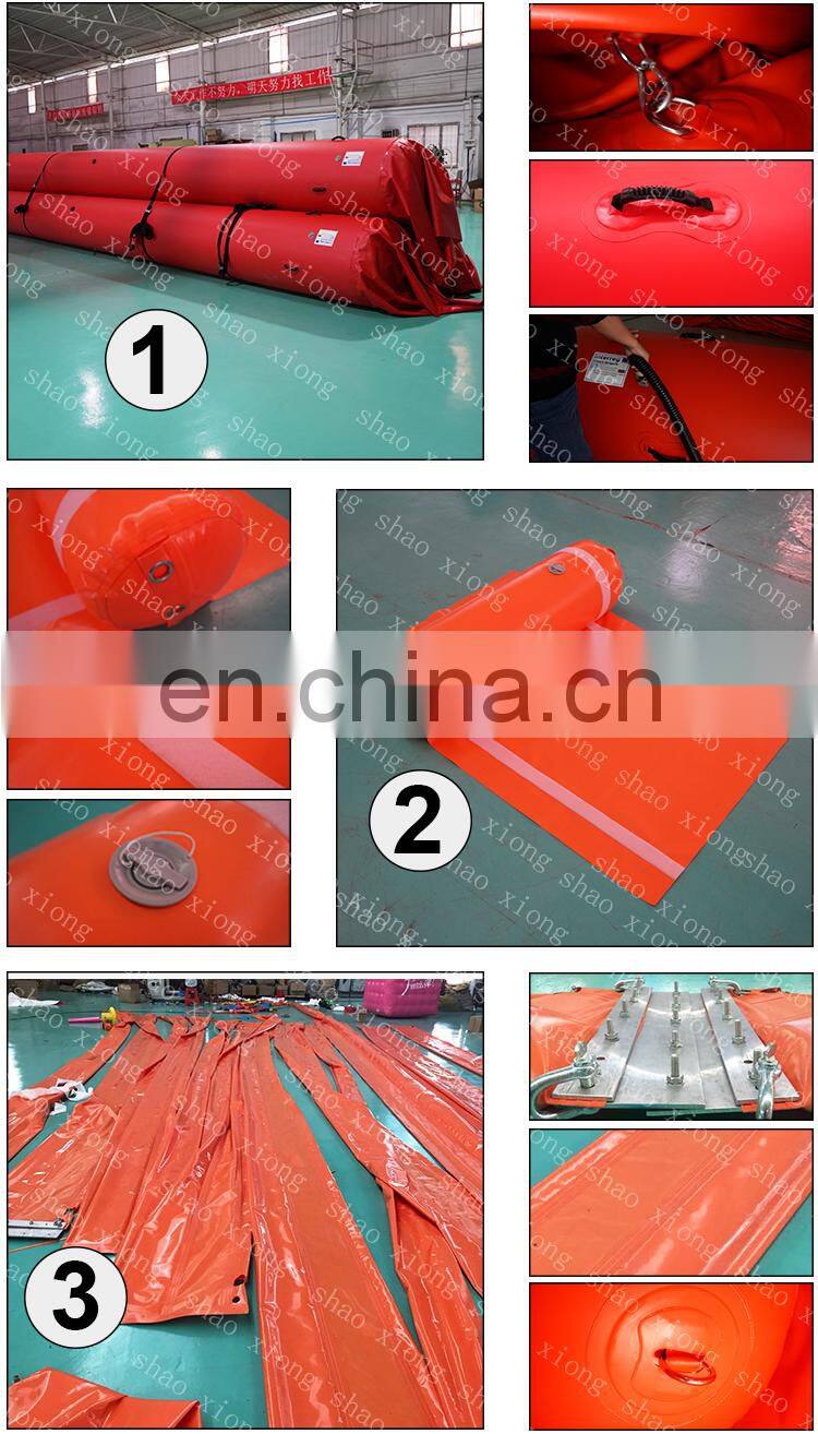 Hot Selling Inflatable Water Fill Tube Barriers Flood Water Barrier Dam for Home