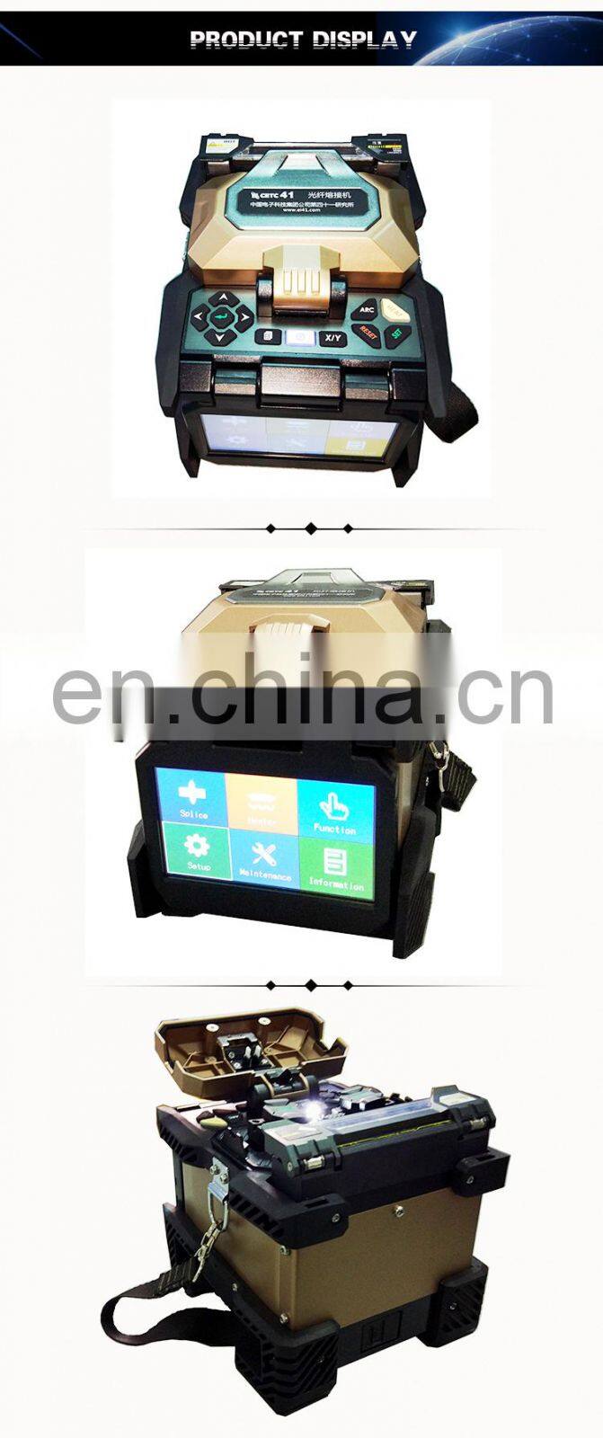 Hot Sale FTTH Equipment AV6481 Six Motors signal fire fusion splicer splicing machine AV6481 fusion splicer