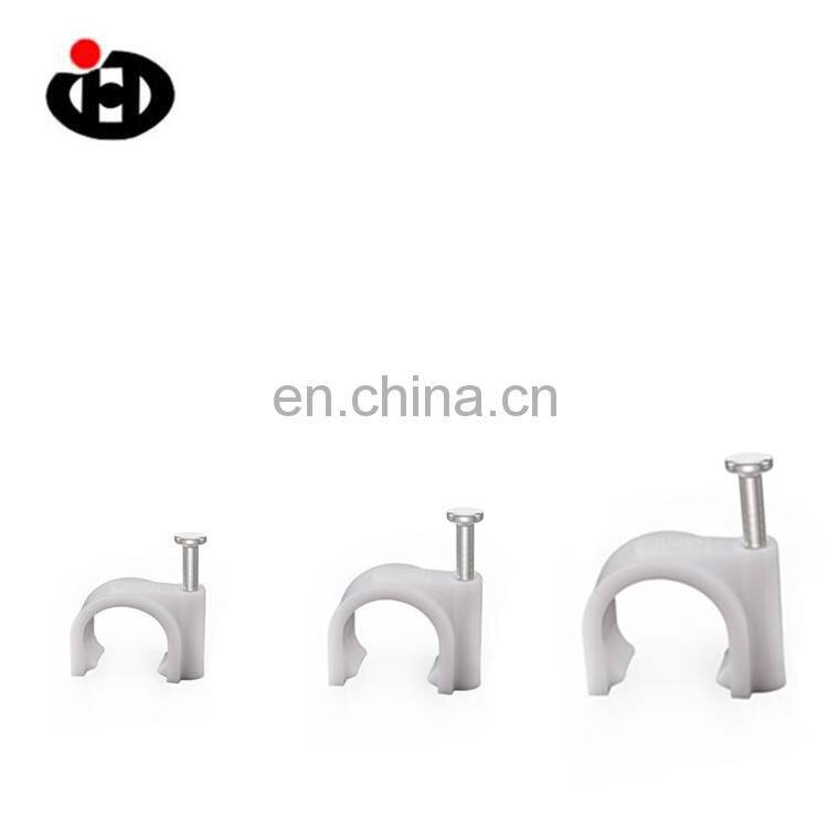Wholesale custom various sizes of metal cable clip plastic nail line card price