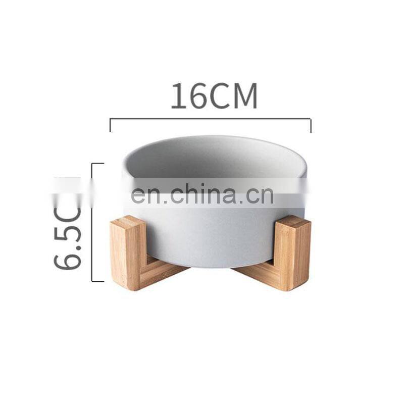 Factory Price Planter Pots Plants Ceramic Supplies Plant Home Garden Flower Pot With Wooden Rack