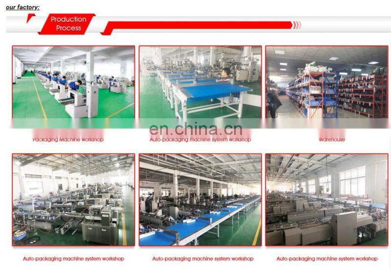 Servo Motor High Speed Automatic Food Packaging Machine for Bread/Cookie Cup Cake Wafer Chocolate Bar Food
