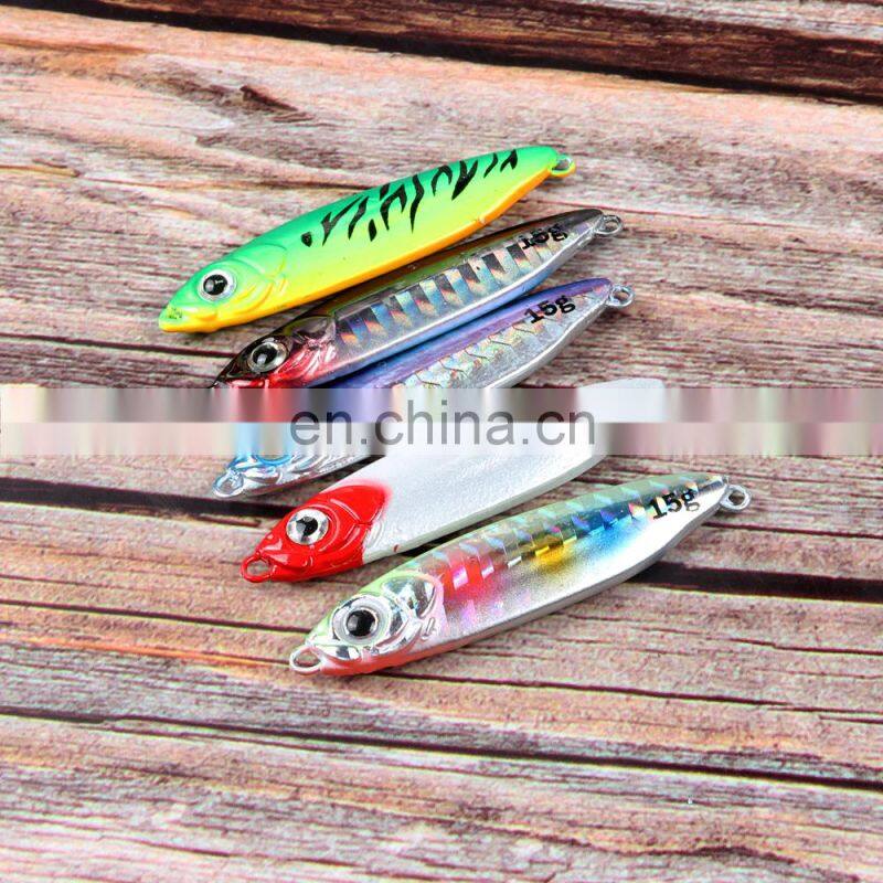 JOHNCOO 7g 10g 15g 18g 25g Jigging Lures Saltwater Jig Fishing Lure Metal Jigging Lure