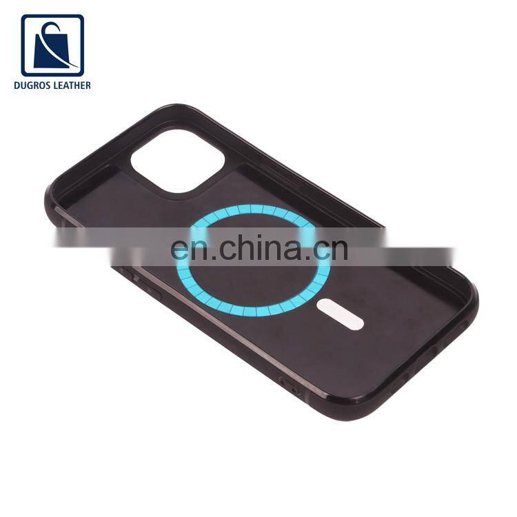 Best Quality New Arrival Contrast Stitching Fashion Style Genuine Leather Phone Cover from Indian Supplier at Best Price