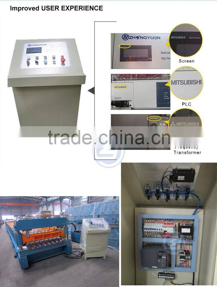 Trapezoidal Roof Panel Roll Forming Machine