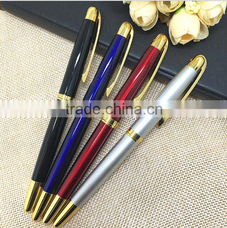 heavy metal roller pen metal engraved pens for business gift