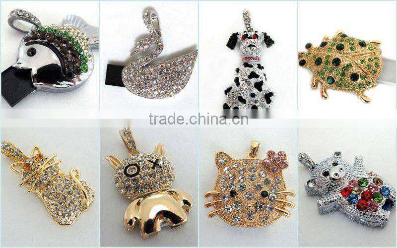 New products 2014 Crystal USB pen drive with LED light accept Alibaba express 1gb 2gb 4gb 8gb 16gb 32gb 64gb