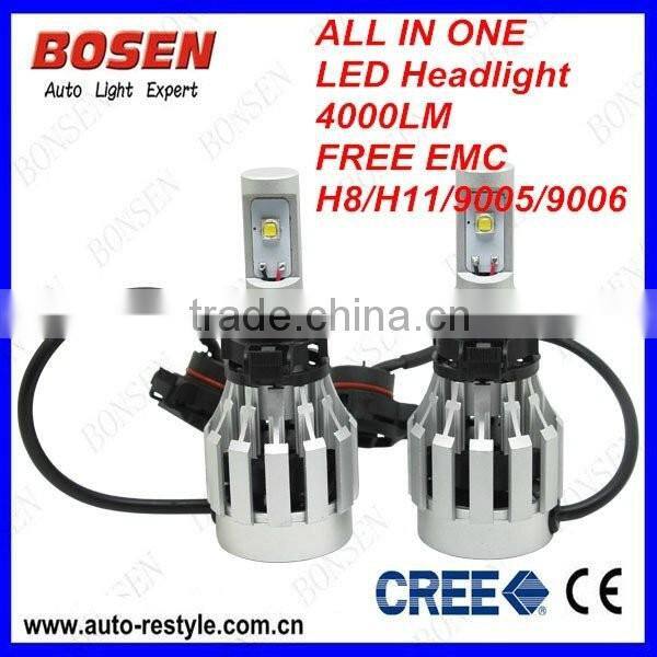 2014hot sale gold lightall in one led head light led fog light H1,H3,H4,H7,H6,H10.H11,H16,P13,PSX,9005,9006,880,881