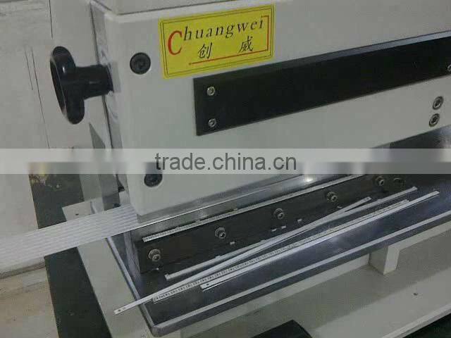 PCBA cutting machine with two high speed steel linear blades CWVC-3