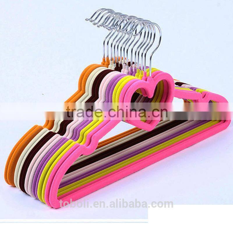 Hot sale velvet clothes hangers