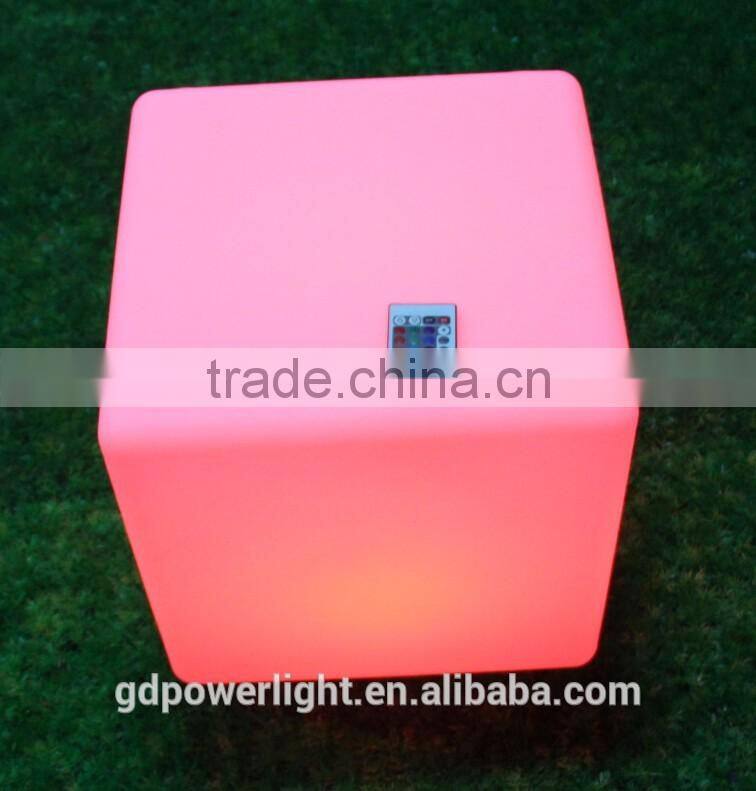 LED light cube with remote control YXF-4343D