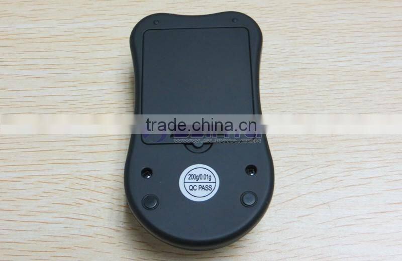 5.3 x 5.2cm Metal Tray 500g x 0.1g Gold Platinum Mouse Electronic Scale