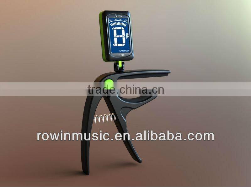Capo Tuner LT-910 Guitar.HQ.Metal.Factory Directly.OEM.ODM.Rowin Music.