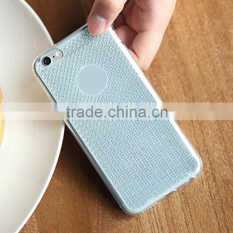 Wholesale Soft Flexible TPU phone case,drop-resistance back cover case Air Cushion for iPhone6/6plus case