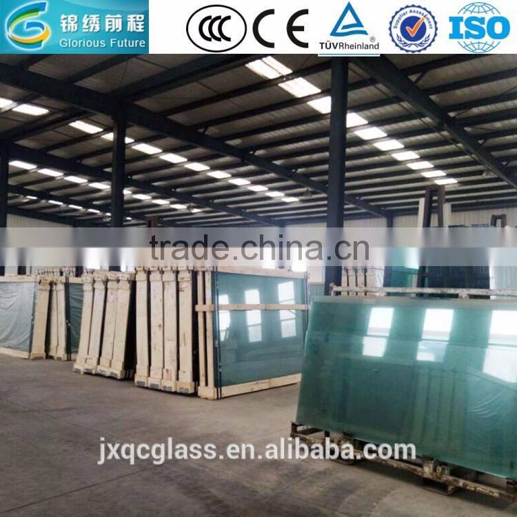 Glorious Future high quality safety 6.38mm opal pvb laminated glass