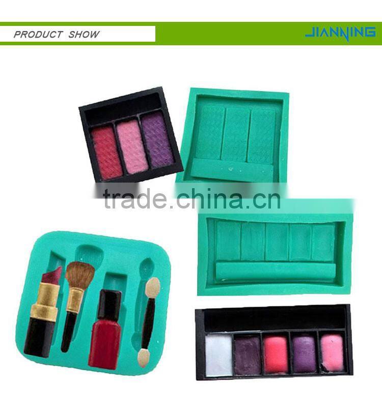 Lipstick Silicone Fondant Mould Cake Sugarcraft Chocolate Decorating Baking Mold