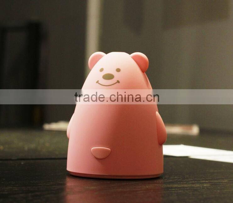 2016 Aroma Diffuser Aromatherapy Air Purifier LED USB Cartoon Cute Panda Humidifier
