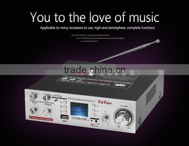 beverage mixer and dispenser YT-F6 with Karaoke support FM/MIC/TF/USB