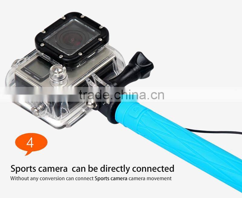Wired Selfie Stick Monopod with 3.5mm Jack Cable
