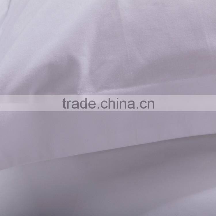 100% Cotton plaid wholesale Hotel white pillowcases