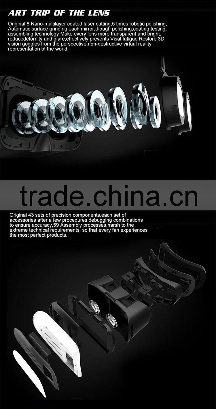 Classic design VRII smart virtual reality cases without remote control