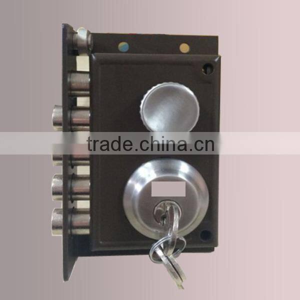 fixed cylinder knob lock