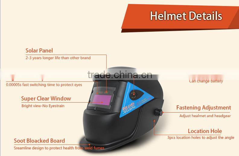 Riland TIG/MIG/ Auto-Darkening welding helmet batman welding helmet Glass safety helmet welding mask