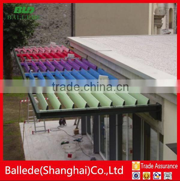sunshade anodized aluminum louver roof