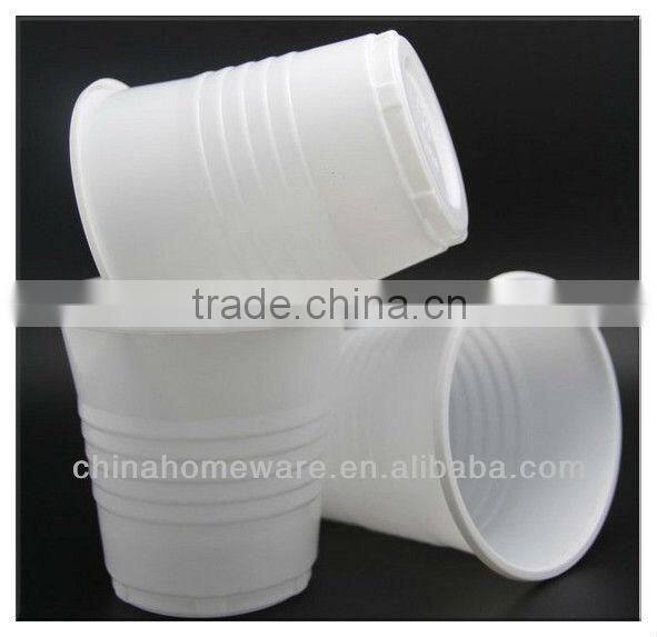 white plastic cup milk cup beverage cup