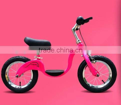 balance bike with hotsale design/ training bicycle for kids/ 12 inch steel balance bicycles