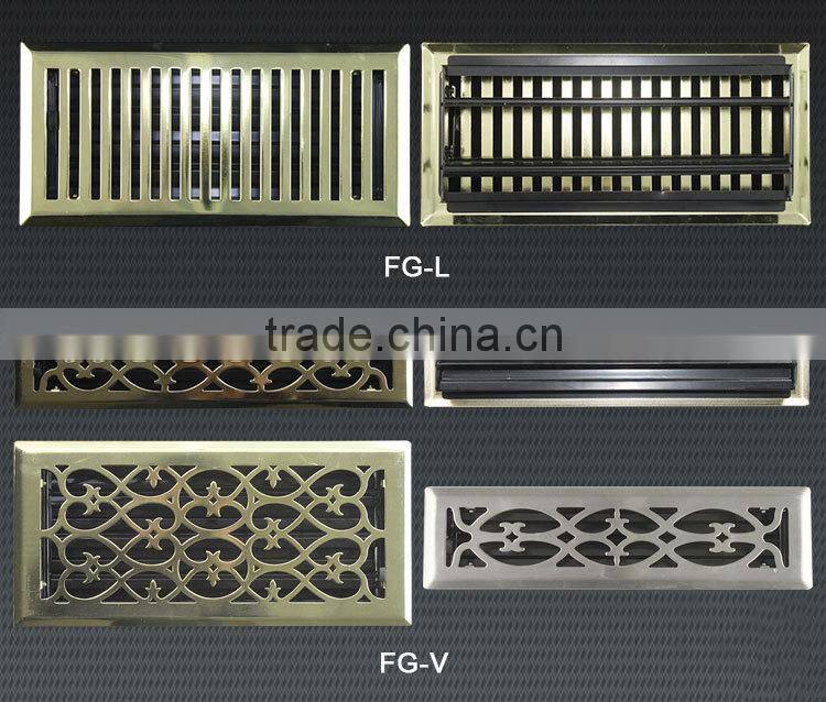 ventilation and decorative return air grille victorian floor registers