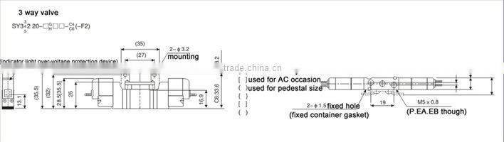 SMC SY7220 solenoid valve