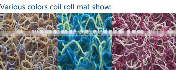 2015 NEW Practical and economical pvc coil floor carpet/pvc coil carpet mat