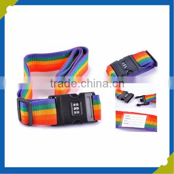 cheap custom wholesales Ployester adjustable luggage code loc