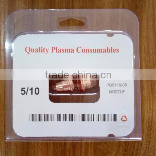 S45 PD0116-08 Plasma Nozzle high quality plastic consumables